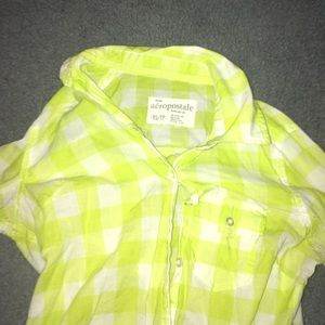 Aeropostale xsmall flannel thin